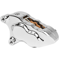 HAWG HALTERS 4-Piston Caliper Front Chrome LHSCC5018