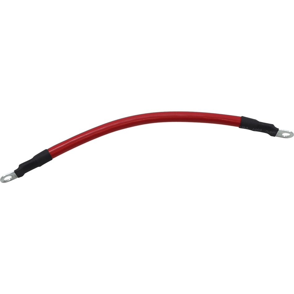 MOOSE RACING Battery Cable 8" Red