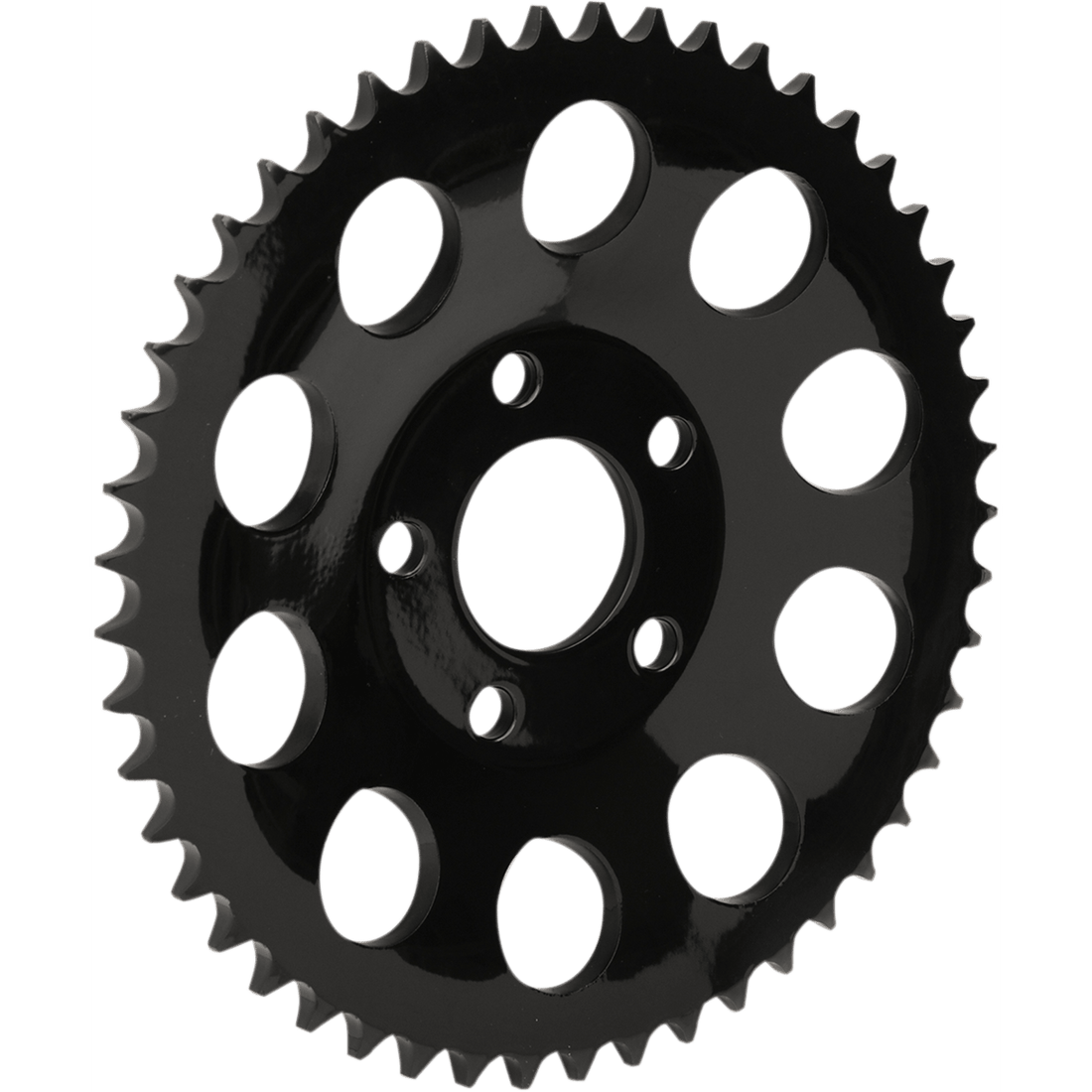 DRAG SPECIALTIES Rear Sprocket Black Dished 49 Tooth