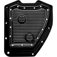 COVINGTONS Dimpled Black Cover Twin Cam C1297B