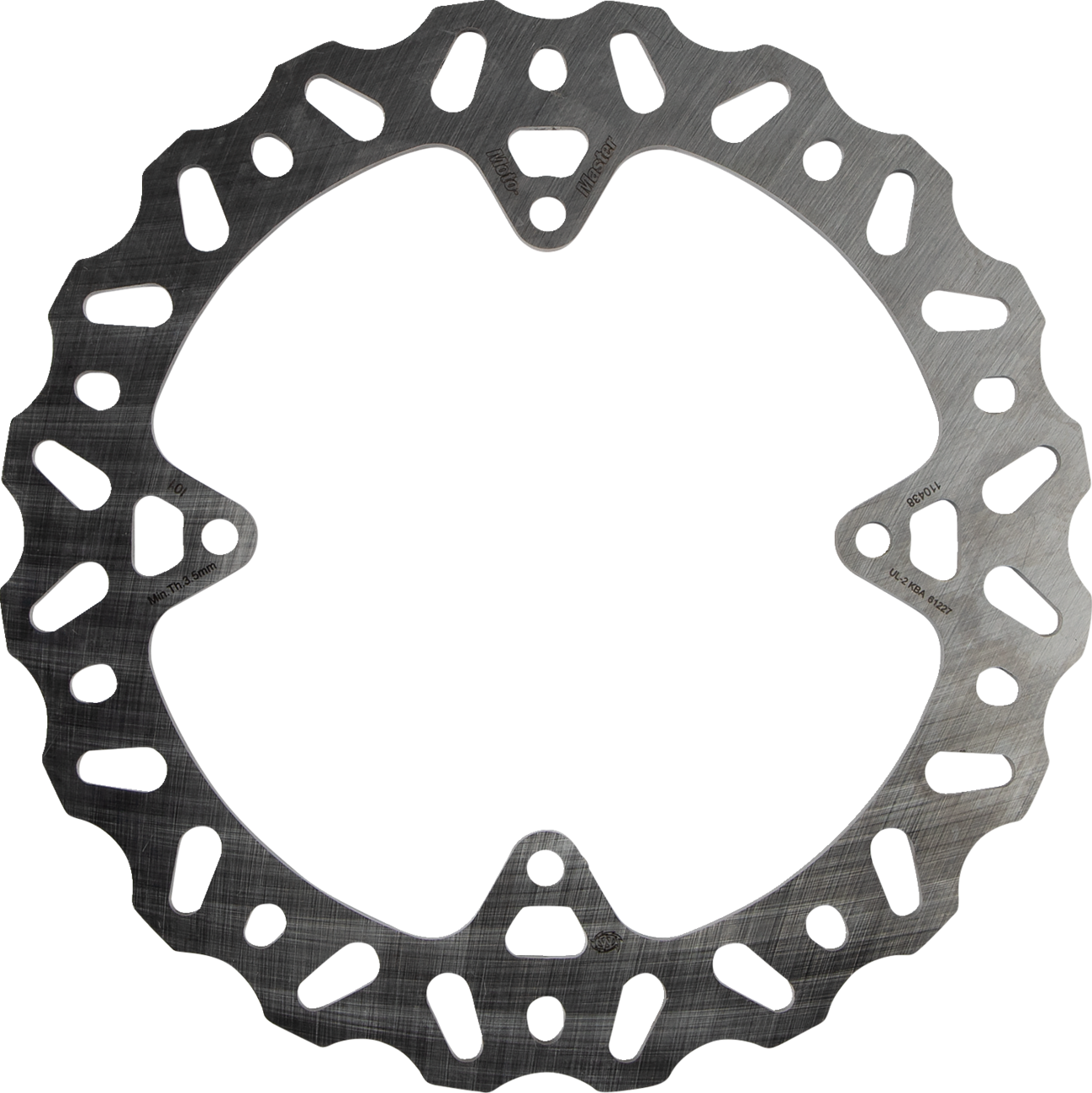 MOTO-MASTER Brake Rotor Rear Nitro 110438PU