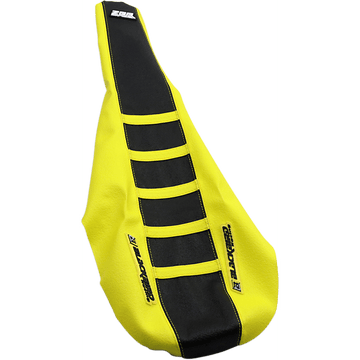 BLACKBIRD RACING Zebra Seat Cover Gripper Black/Yellow