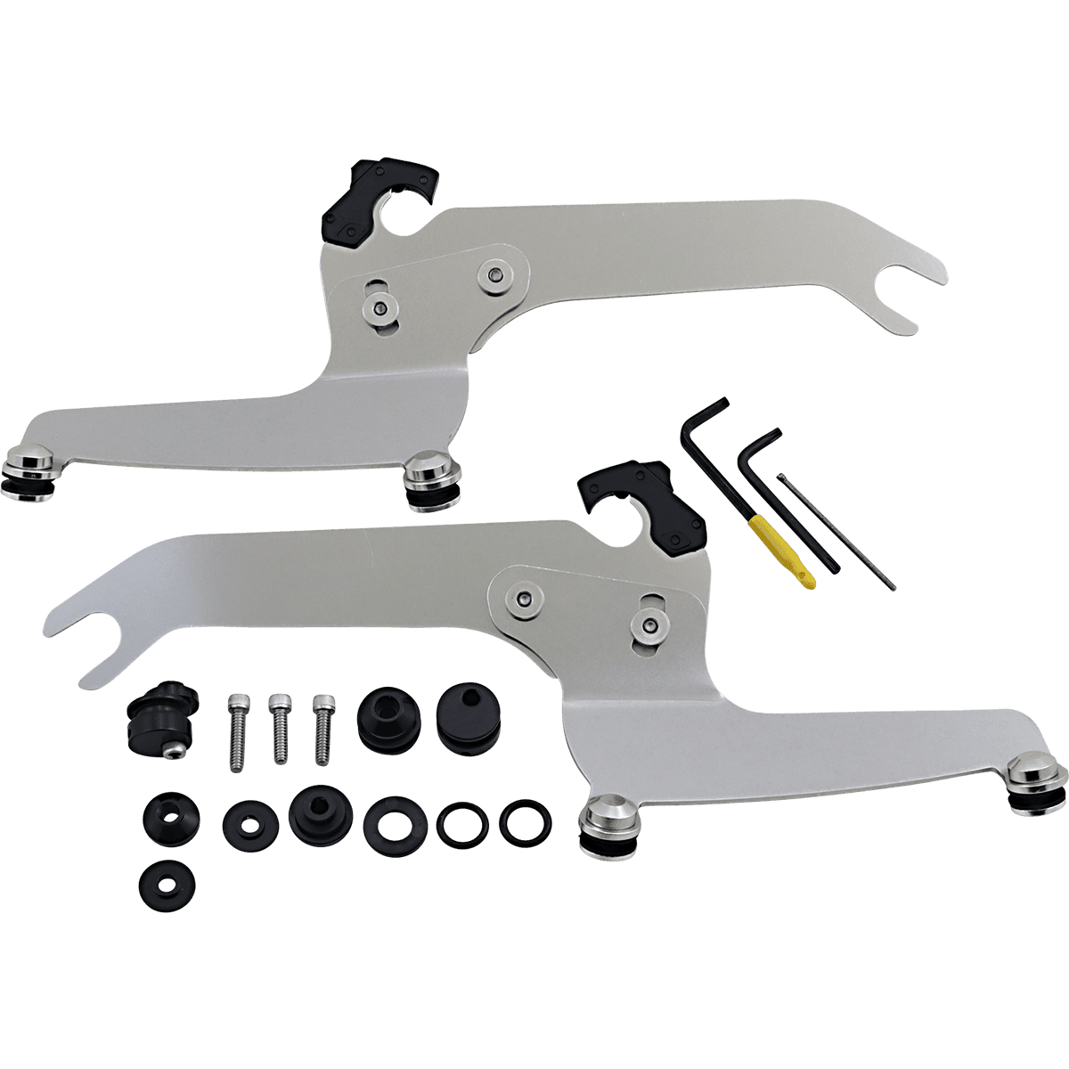 MEMPHIS SHADES Sportshield Trigger Lock Complete Mount Kit Polished FLSL MEK2052