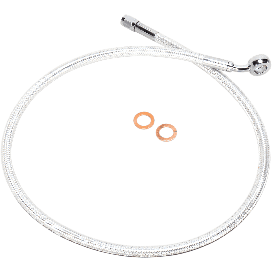 MAGNUM SHIELDING Brake Line 7/16-35° 30" Sterling Chromite II AS37930