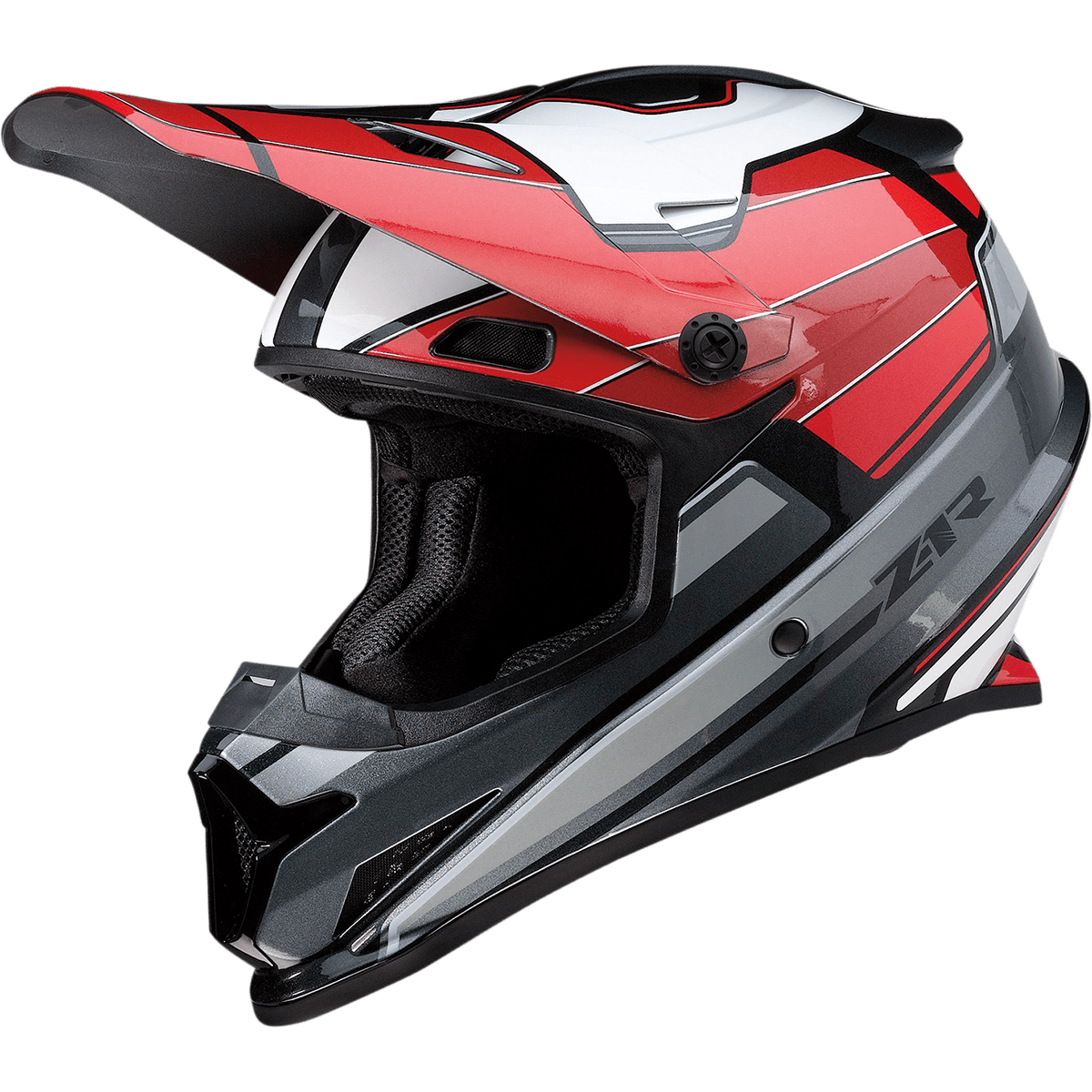 Z1R Rise Helmet MC Red/Gray XS