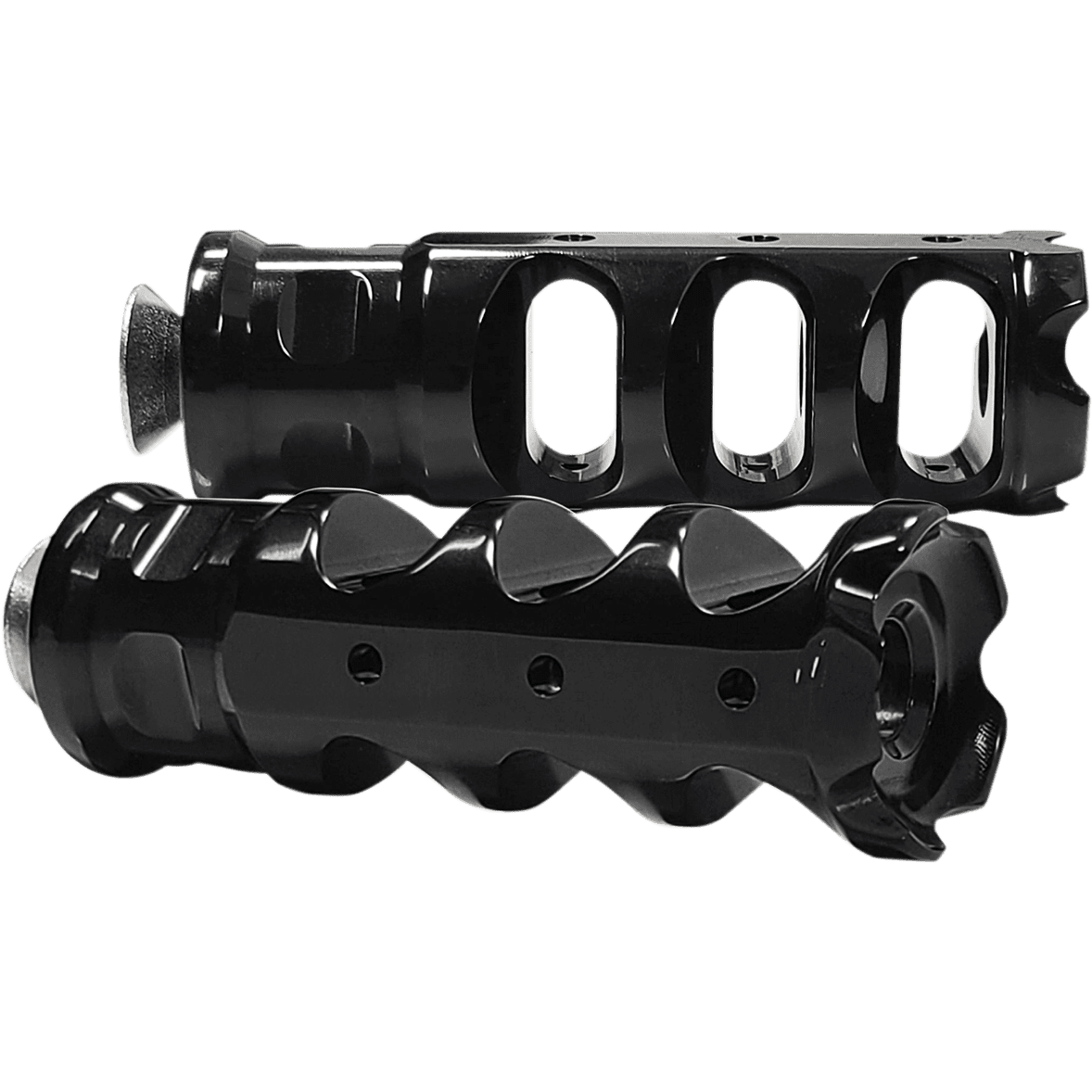 ACCUTRONIX Muzzle Brake Shifter Peg Heel/Toe Black PT320AKB