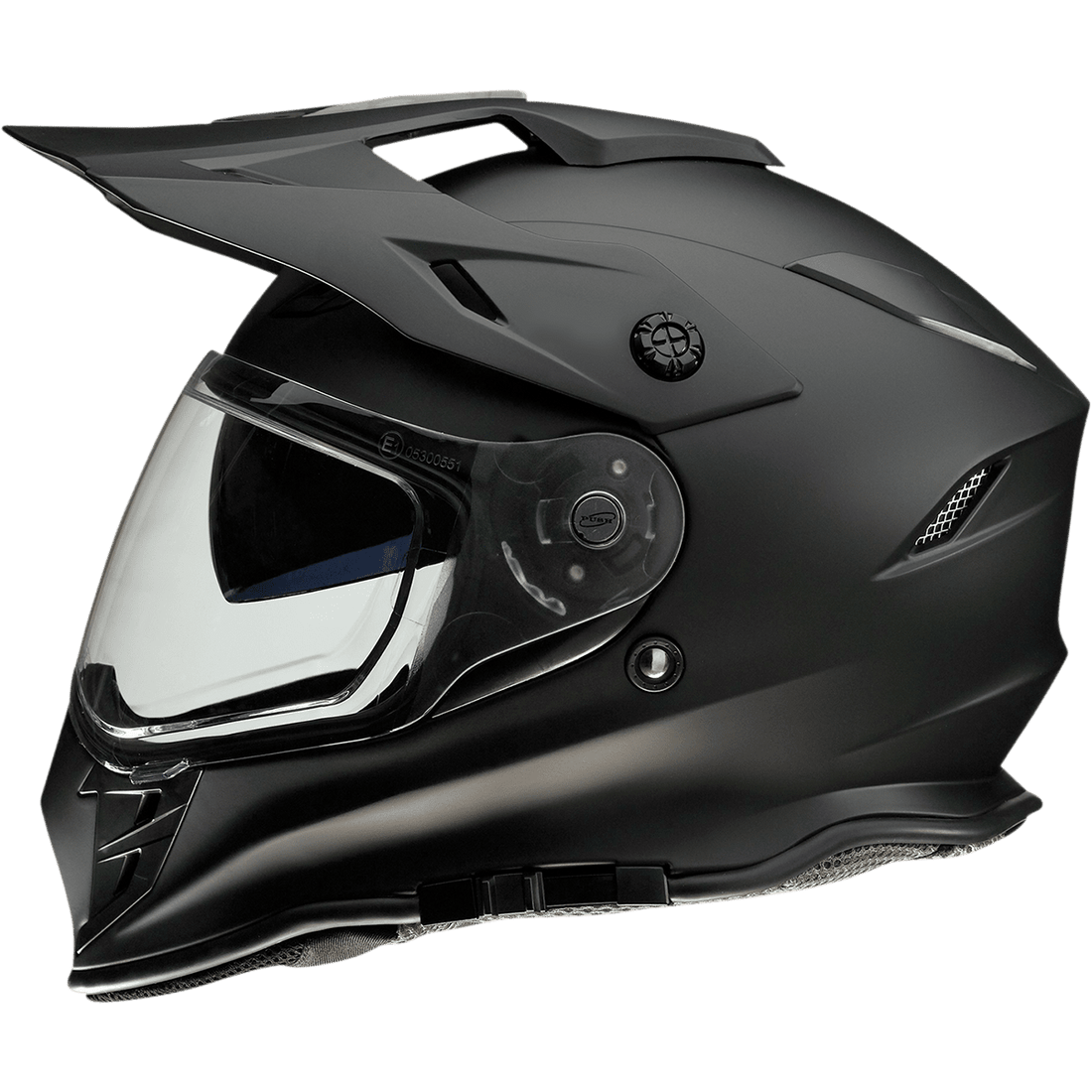 Z1R Range Snow Helmet Dual Pane Flat Black Medium