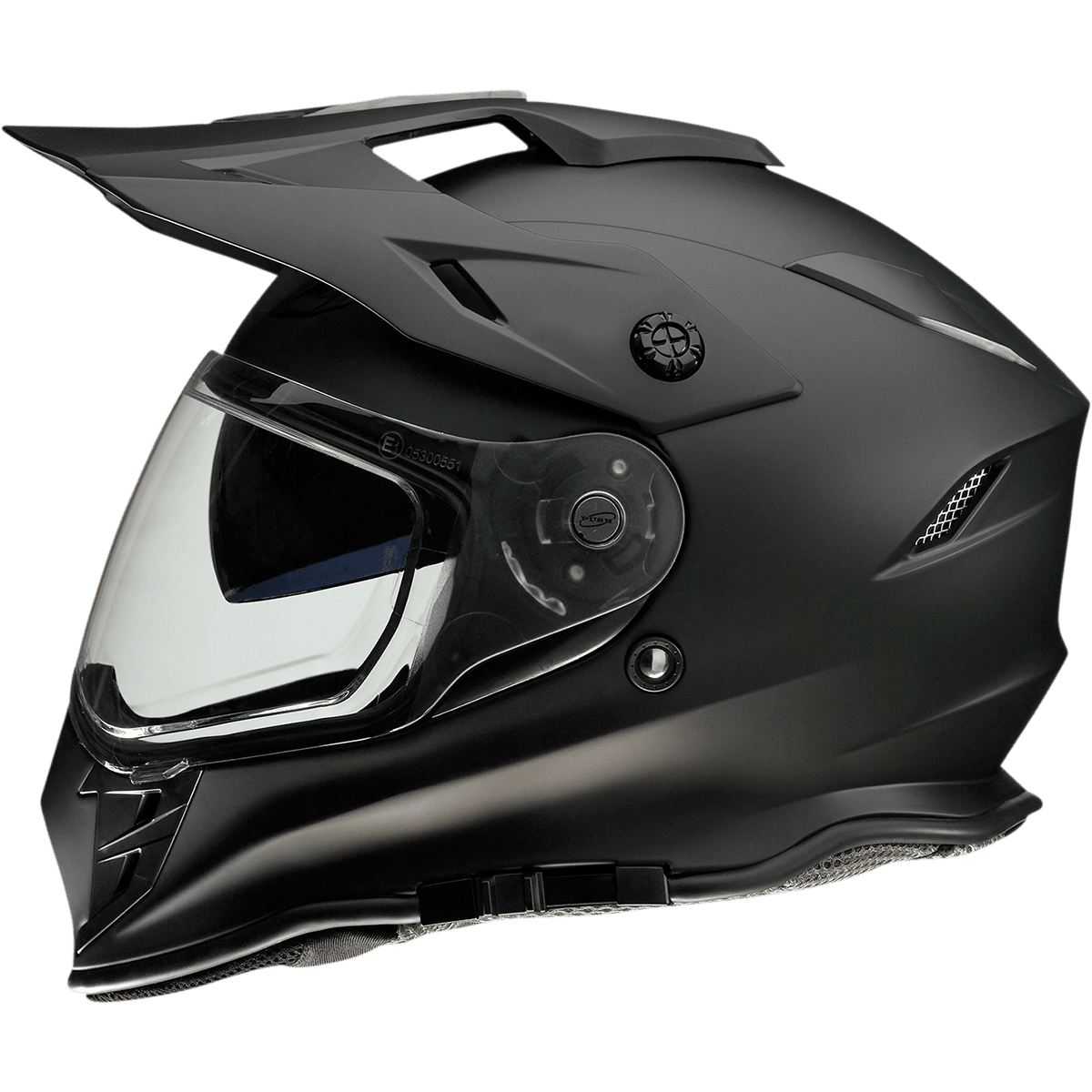 Z1R Range Snow Helmet Dual Pane Flat Black 2XL