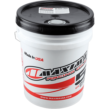 MAXIMA RACING OIL Super M Premix 2T Oil 5 U.S. gal. Pail 20505