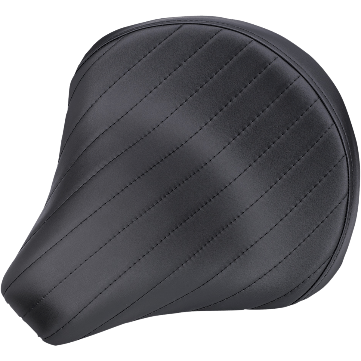 BILTWELL Solo 2 Seat Black Tuck and Roll 4004105