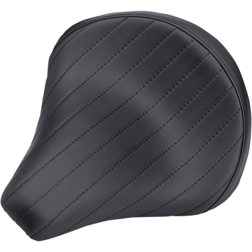 BILTWELL Solo 2 Seat Black Tuck and Roll 4004105