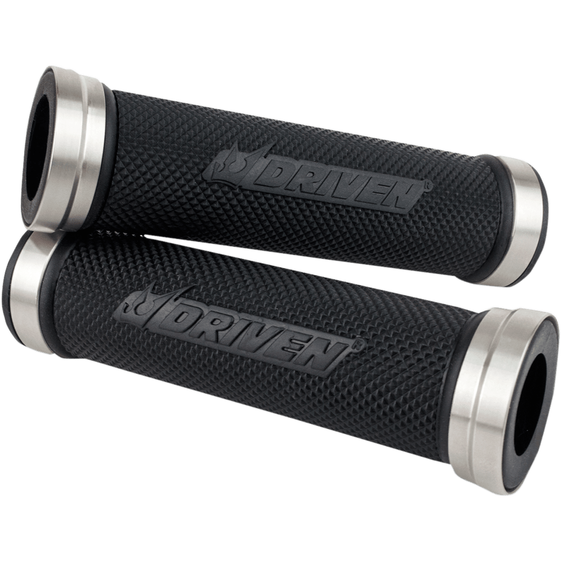 DRIVEN RACING Grips D-Axis Stainless Steel/Black