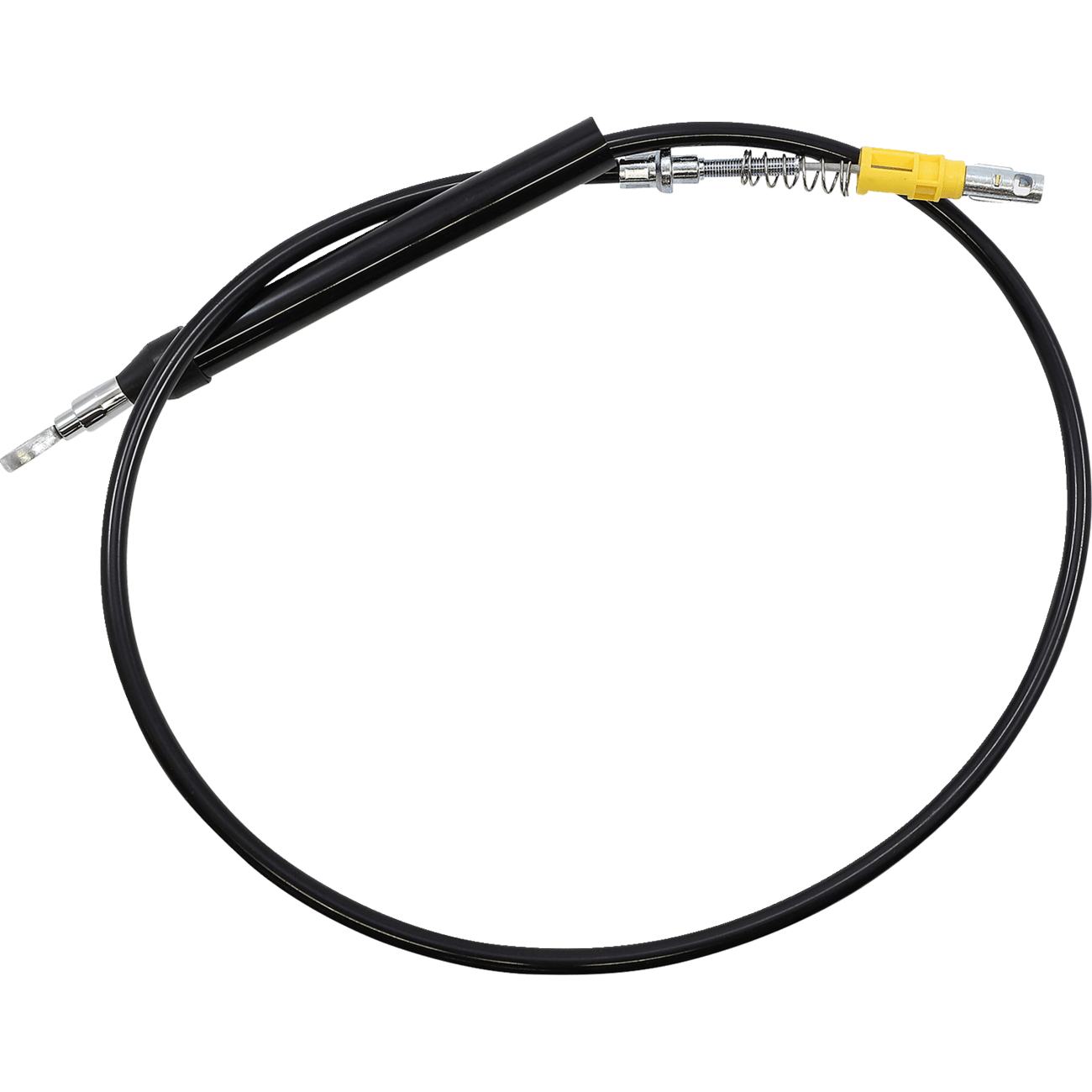 LA CHOPPERS Clutch Cable Quick Connect 18" 20" Ape Hanger Handlebars Black Vinyl LA8155C19B