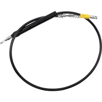 LA CHOPPERS Clutch Cable Quick Connect 18" 20" Ape Hanger Handlebars Black Vinyl LA8155C19B