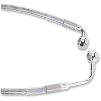 DRAG SPECIALTIES Brake Line Rear Stainless Steel