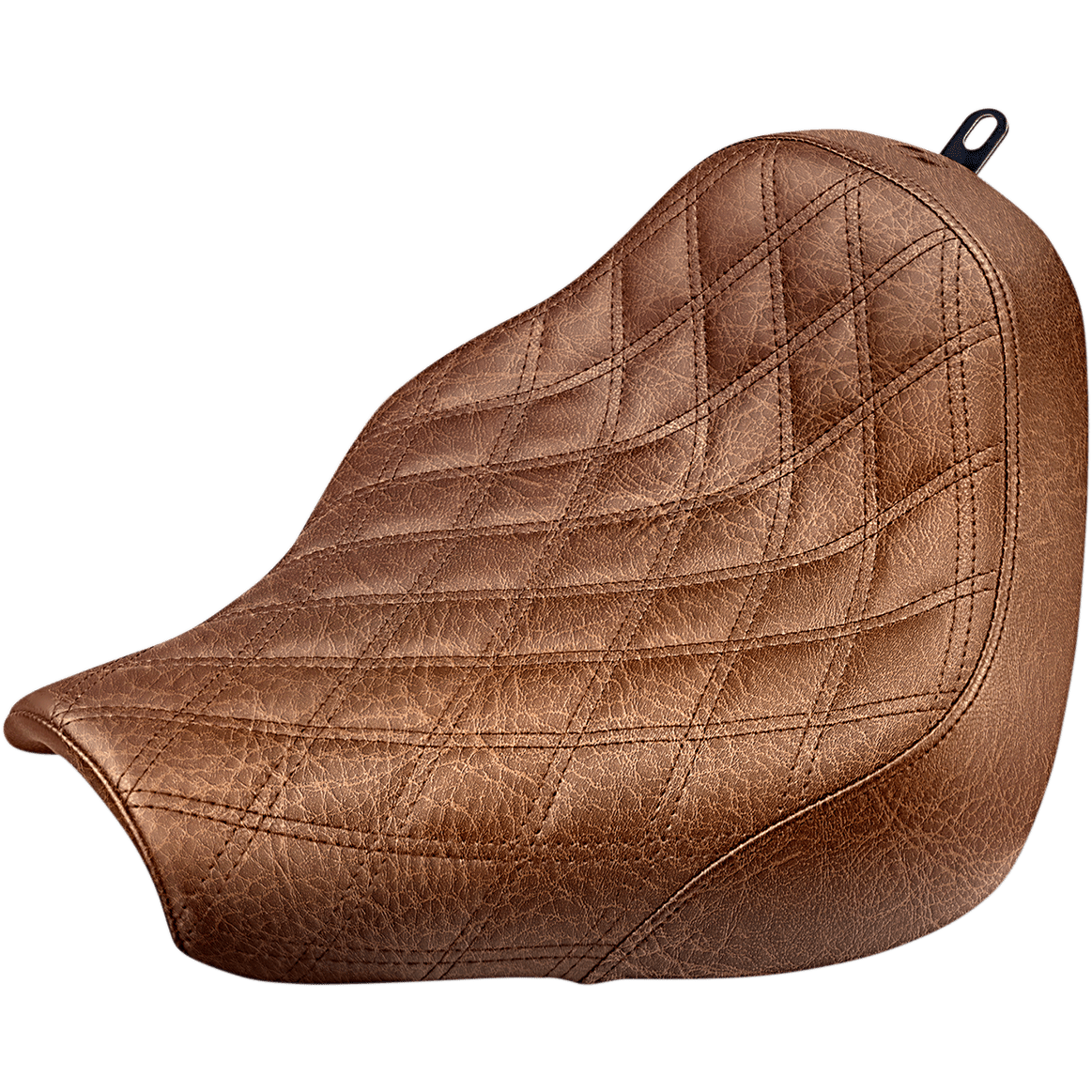 SADDLEMEN Renegade Solo Seat Lattice Stitched Brown FXBR/S '18-'20 81831002BLS