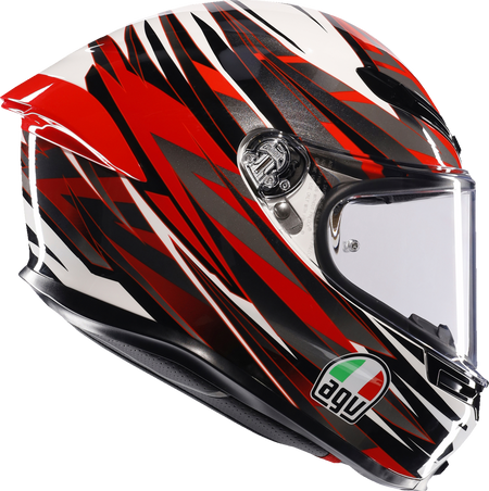 AGV K6 S Helmet Reeval White/Red/Gray 2XL 2118395002023XXL