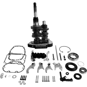 BAKER DRIVETRAIN 6-Speed Gear Set Black OD640103