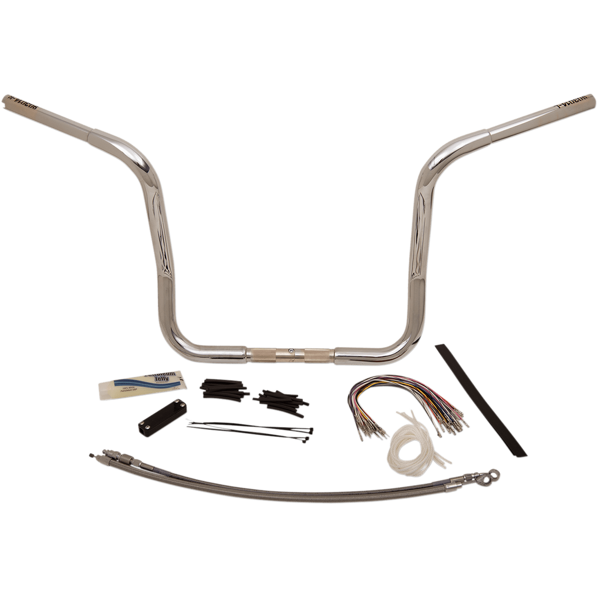 FAT BAGGERS INC. Handlebar Kit Rounded Top 14" Chrome 909414