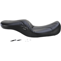 LE PERA Sorrento 2-Up Seat Stitched Black FL '08-'23 LK907PY