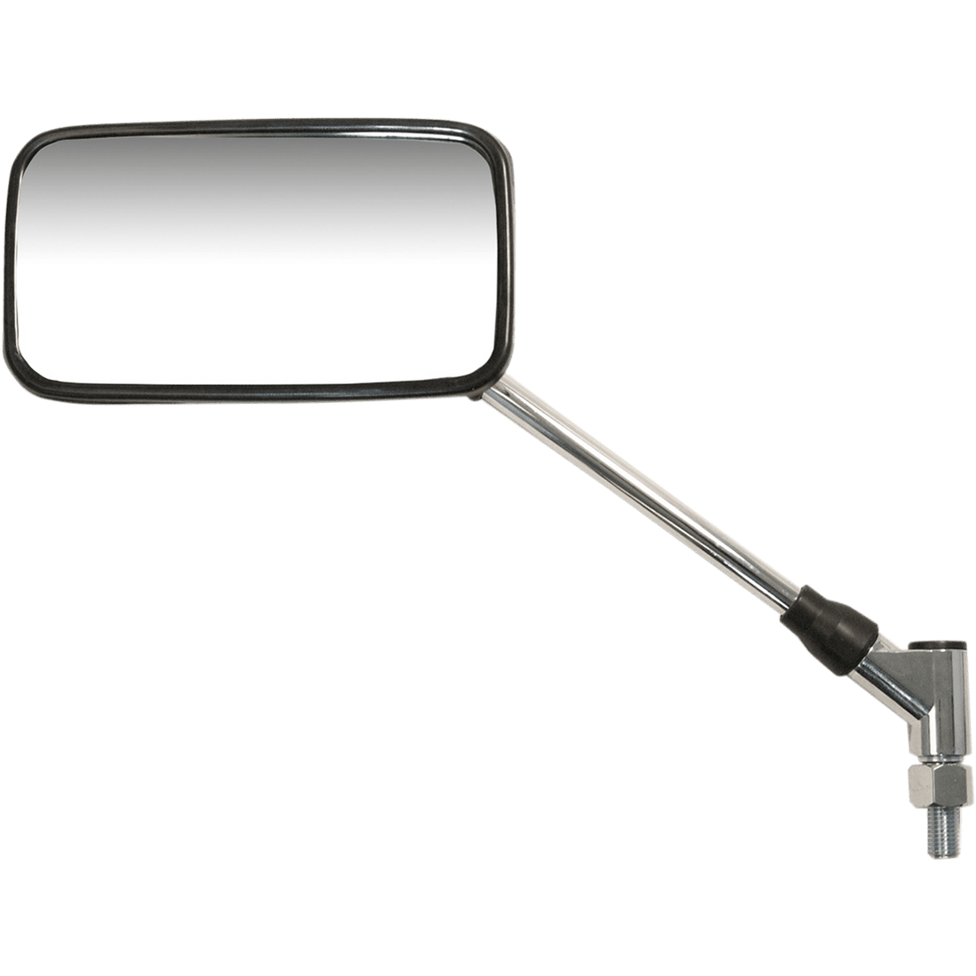 EMGO Mirror Side View Rectangle Chrome Left