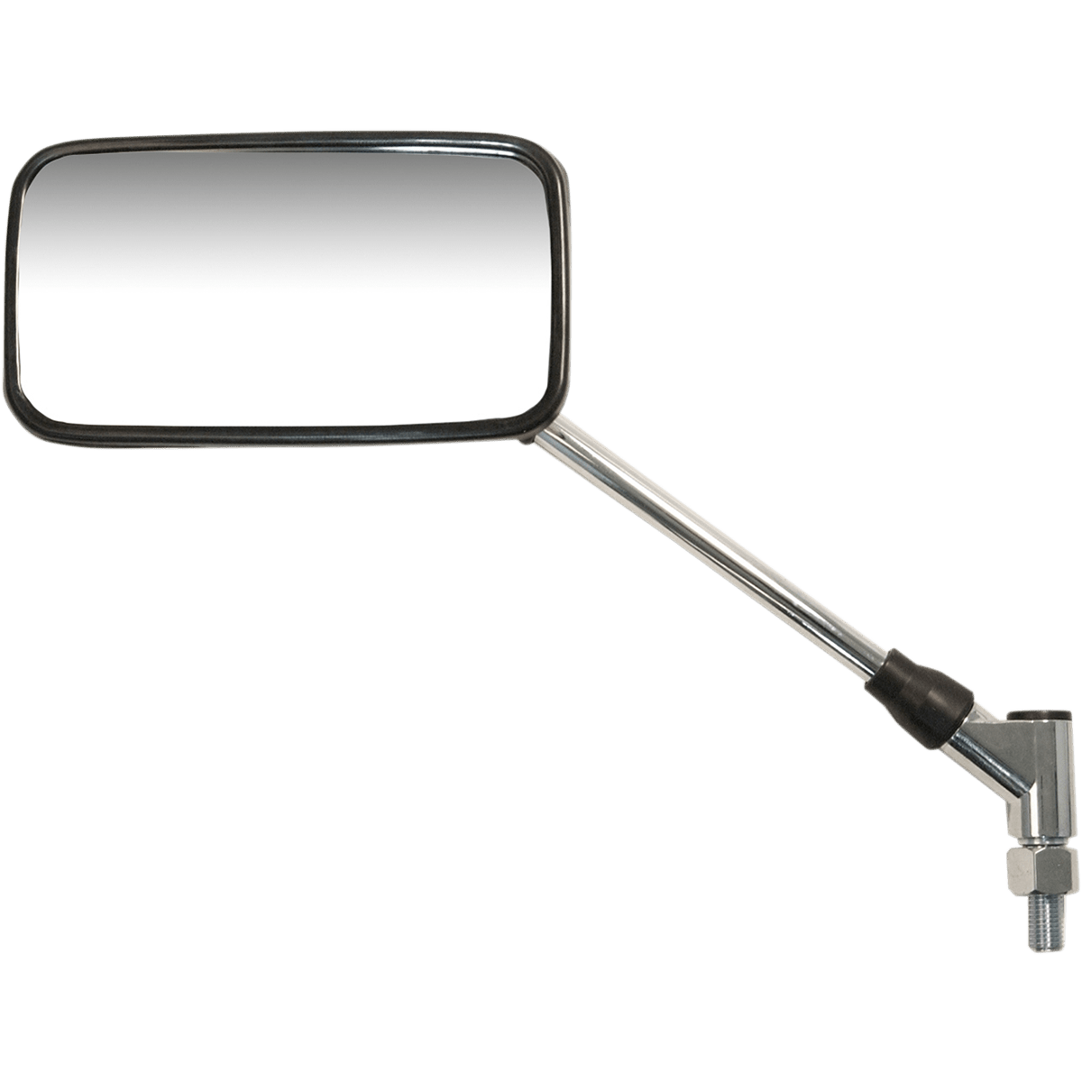 EMGO Mirror Side View Rectangle Chrome Left