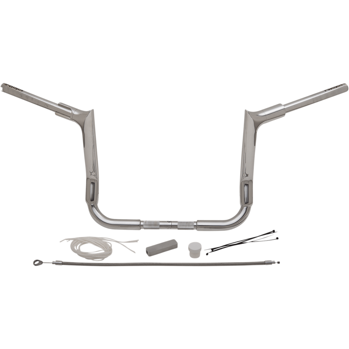 FAT BAGGERS INC. Handlebar Kit Pointed Top 12" Chrome 809112