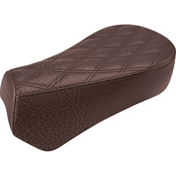 SADDLEMEN Renegade Pillion Pad Lattice Stitched Brown Scout Bobber '18-'23 I1833012BLS