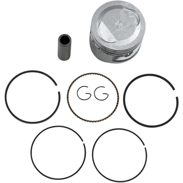 BBR MOTORSPORTS Piston Kit 120cc 411HXR1011