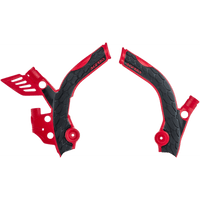 ACERBIS X-Grip Frame Guards Red/Black Beta