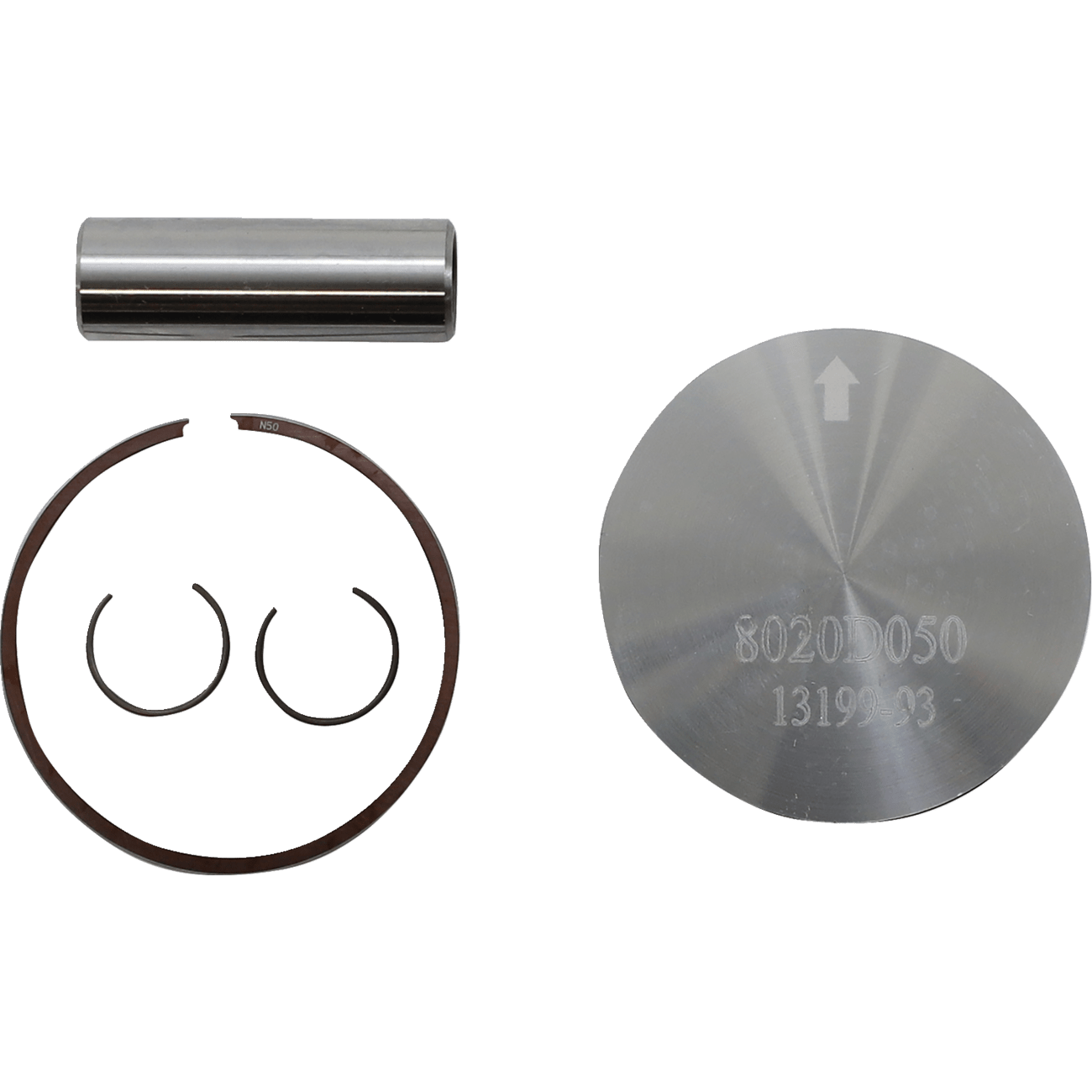 WOSSNER Piston Kit 54.45 mm Honda