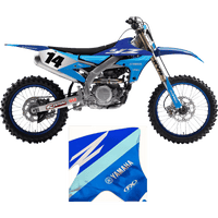 FACTORY EFFEX Shroud Graphic Kit Chrome Series Yamaha YZ 125/250 2703202