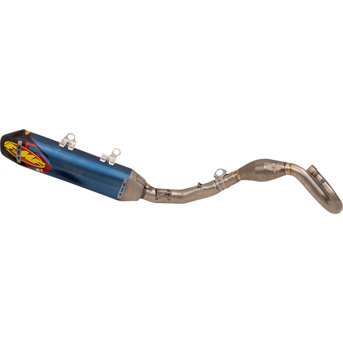 FMF 4.1 RCT Exhaust with MegaBomb Anodized Titanium 045639