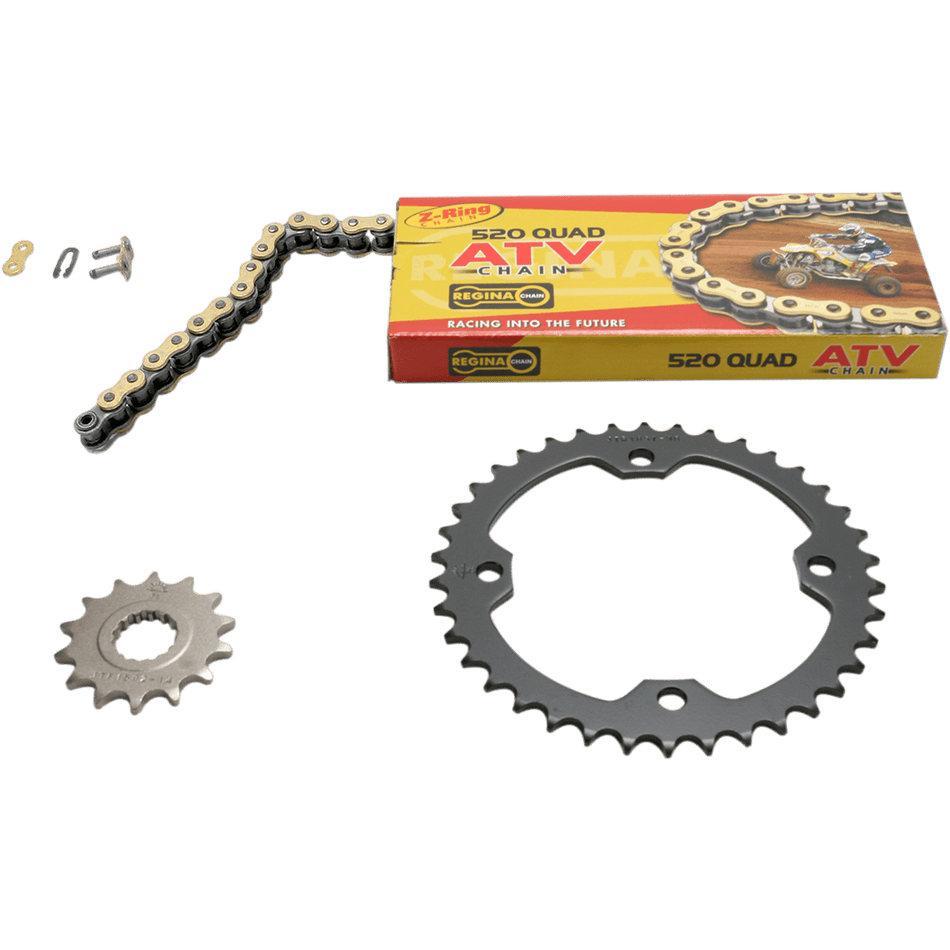 REGINA Chain and Sprocket Kit YFZ 450/YFM 600 5QUAD/098KYA018