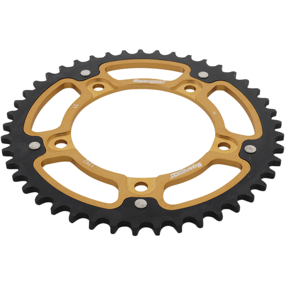 SUPERSPROX Stealth Rear Sprocket 45 Tooth Gold Suzuki/Triumph RST179245GLD