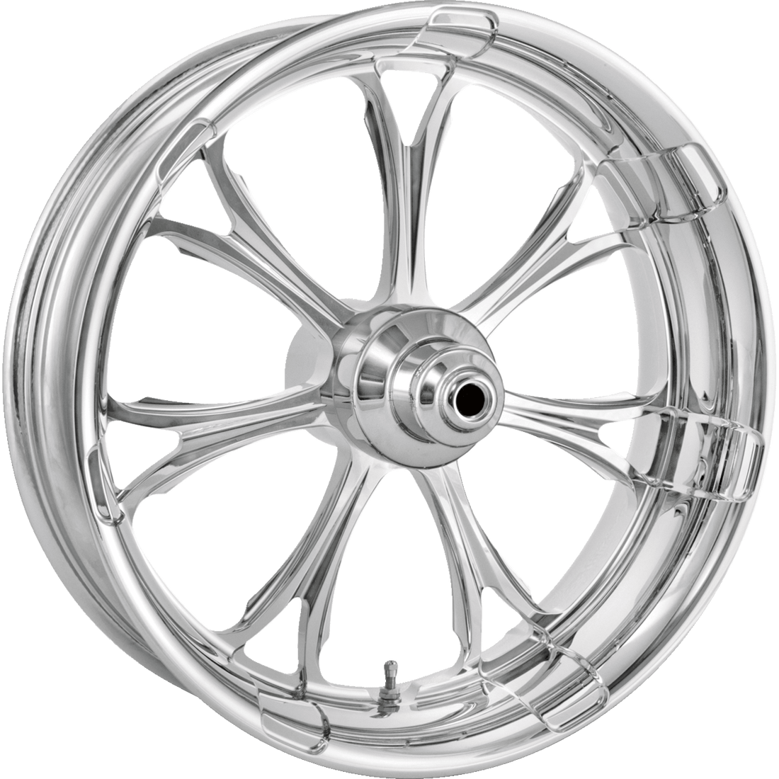 PERFORMANCE MACHINE PM Wheel Paramount Front Dual Disc/without ABS Chrome 21x3.5 '08+ FL 12027106PARJCH