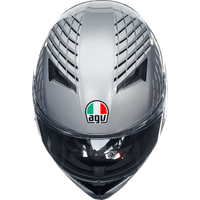 AGV K3 Helmet Fortify Gray/Black/Yellow Fluo Medium 2118381004011M