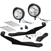 SHOW CHROME LED Driving Light Kit Black Ryker 41402BK