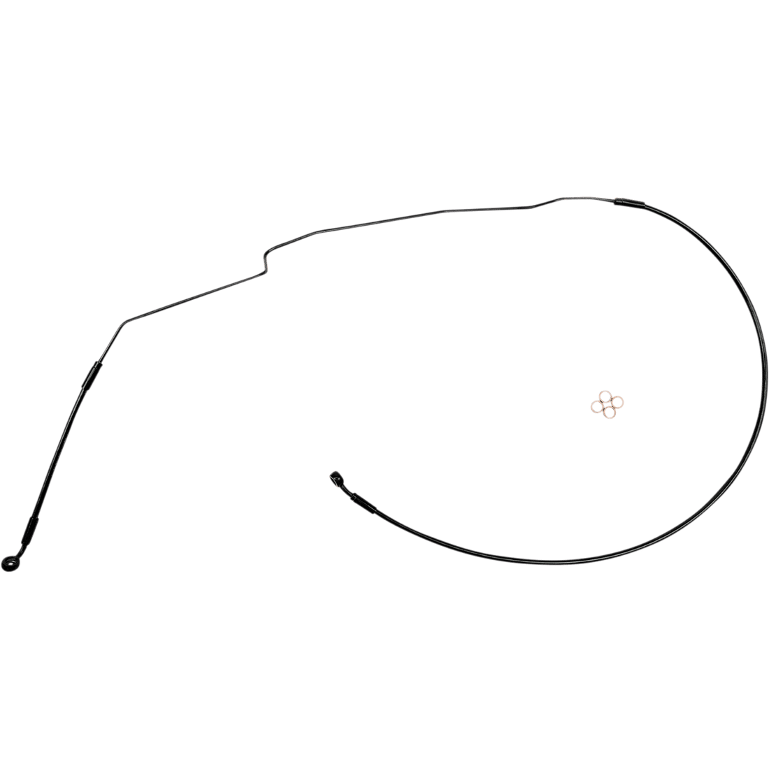 MAGNUM SHIELDING Brake Line Black Indian SBB142242