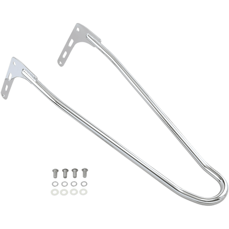 MOTHERWELL One-Piece Sissy Bar Chrome MWL156T18