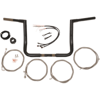 LA CHOPPERS Handlebar and Cable Kit 14" Black LA7361KT314B