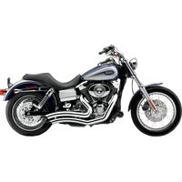 COBRA Speedster Swept Short Exhaust Chrome '12-'17 Dyna 6229