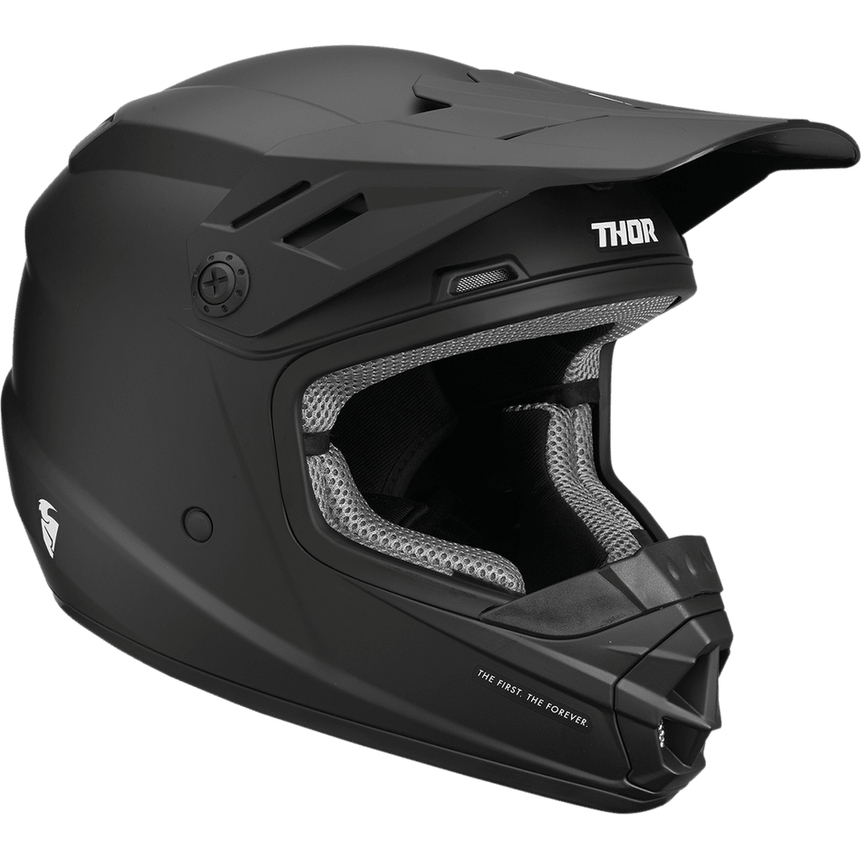 THOR Youth Sector Helmet Blackout Large