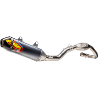 FMF Factory 4.1 RCT Exhaust System Stainless Steel Carbon End Cap 042405