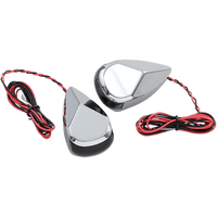 ALLOY ART Turn Signal Chrome Smoke/Red MRL2C