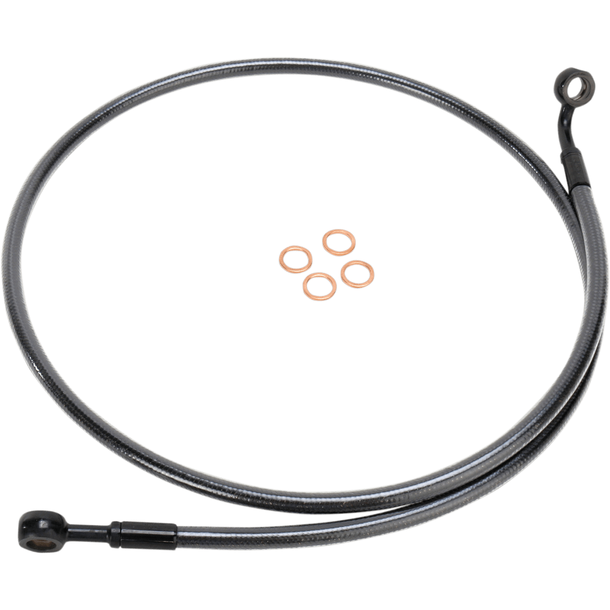 MAGNUM SHIELDING Brake Line 180/60° 38" Black Pearl 46738SW