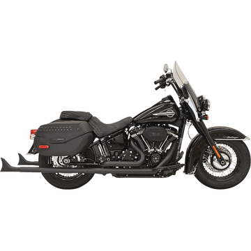 BASSANI XHAUST Fishtail Exhaust with Baffle 36" 1S96EB36