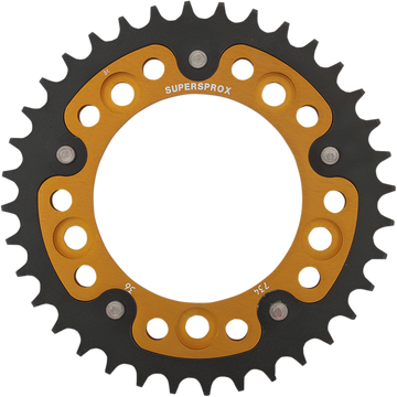 SUPERSPROX Stealth Rear Sprocket 36 Tooth Gold Ducati RST74436GLD