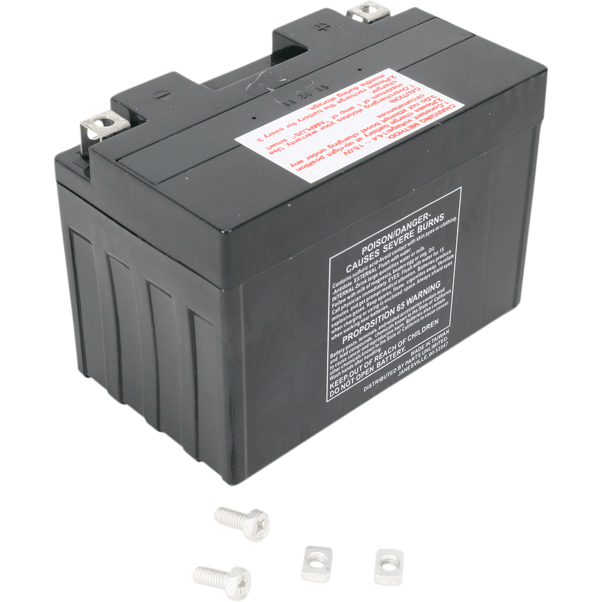 PARTS UNLIMITED AGM Battery YT12A-BS