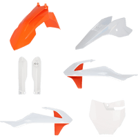 ACERBIS Full Replacement Body Kit OEM '19 Orange/White 2980586345